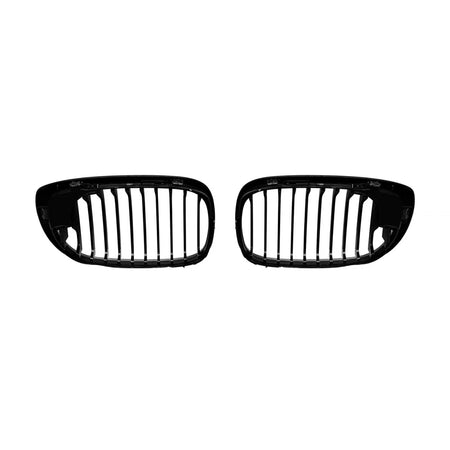 Griglia Singola Nera Lucida Anteriore BMW Serie 3 E46 Coupe Cabrio 2003-2006