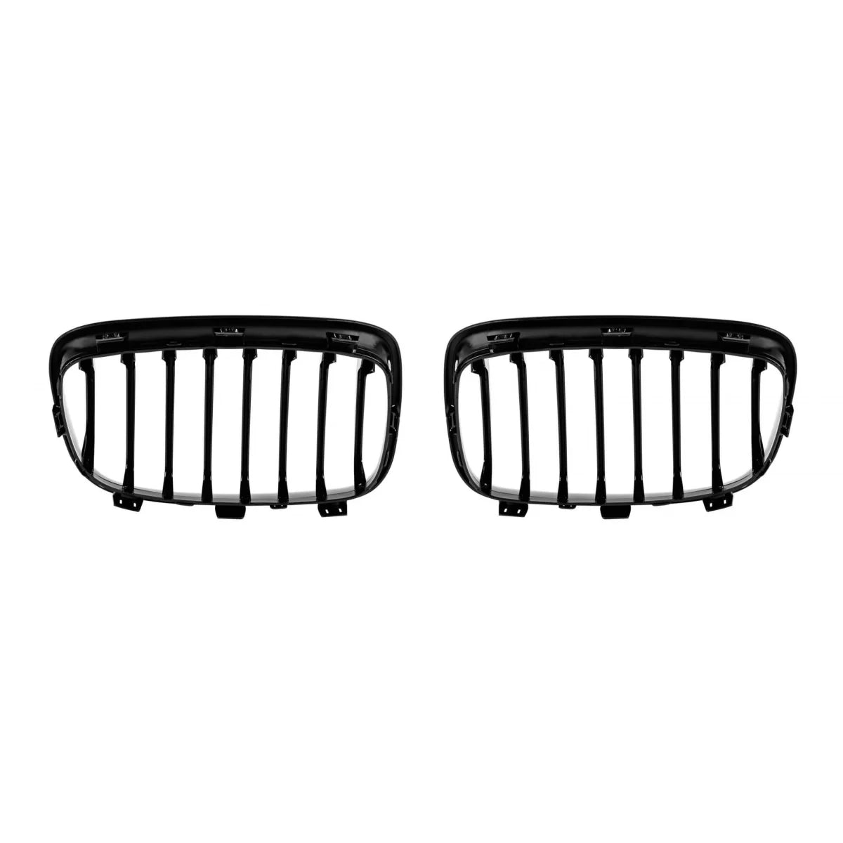 Griglia Singola Nera Lucida Anteriore per BMW Serie 1 F20 2011-2015