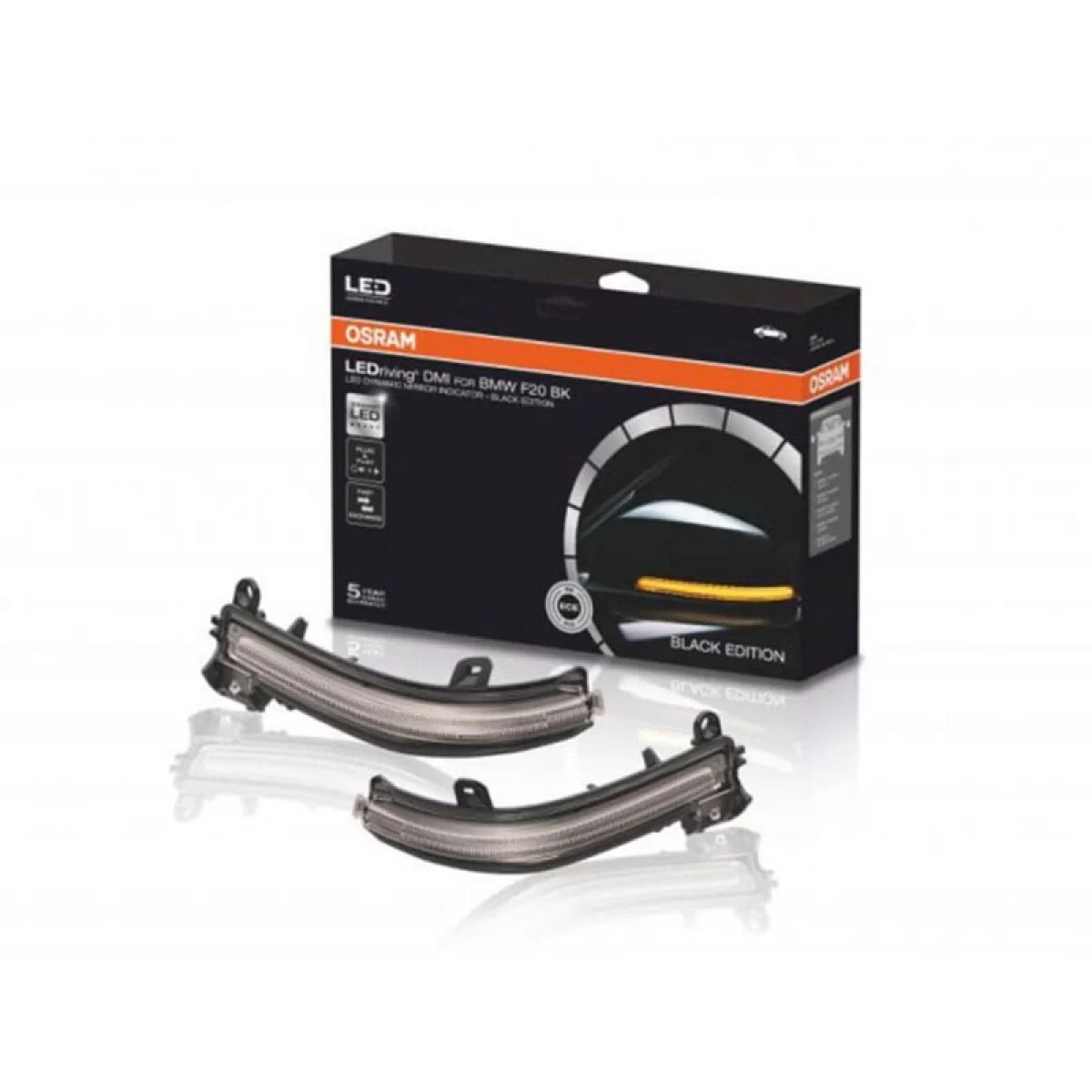 Frecce LED Dinamiche Fumé per Specchietti BMW Serie 1 F20