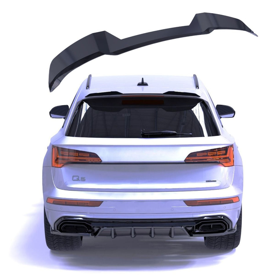 Spoiler Tetto per Audi SQ5 / Q5 S-Line Mk2 Restyling 2020-2024