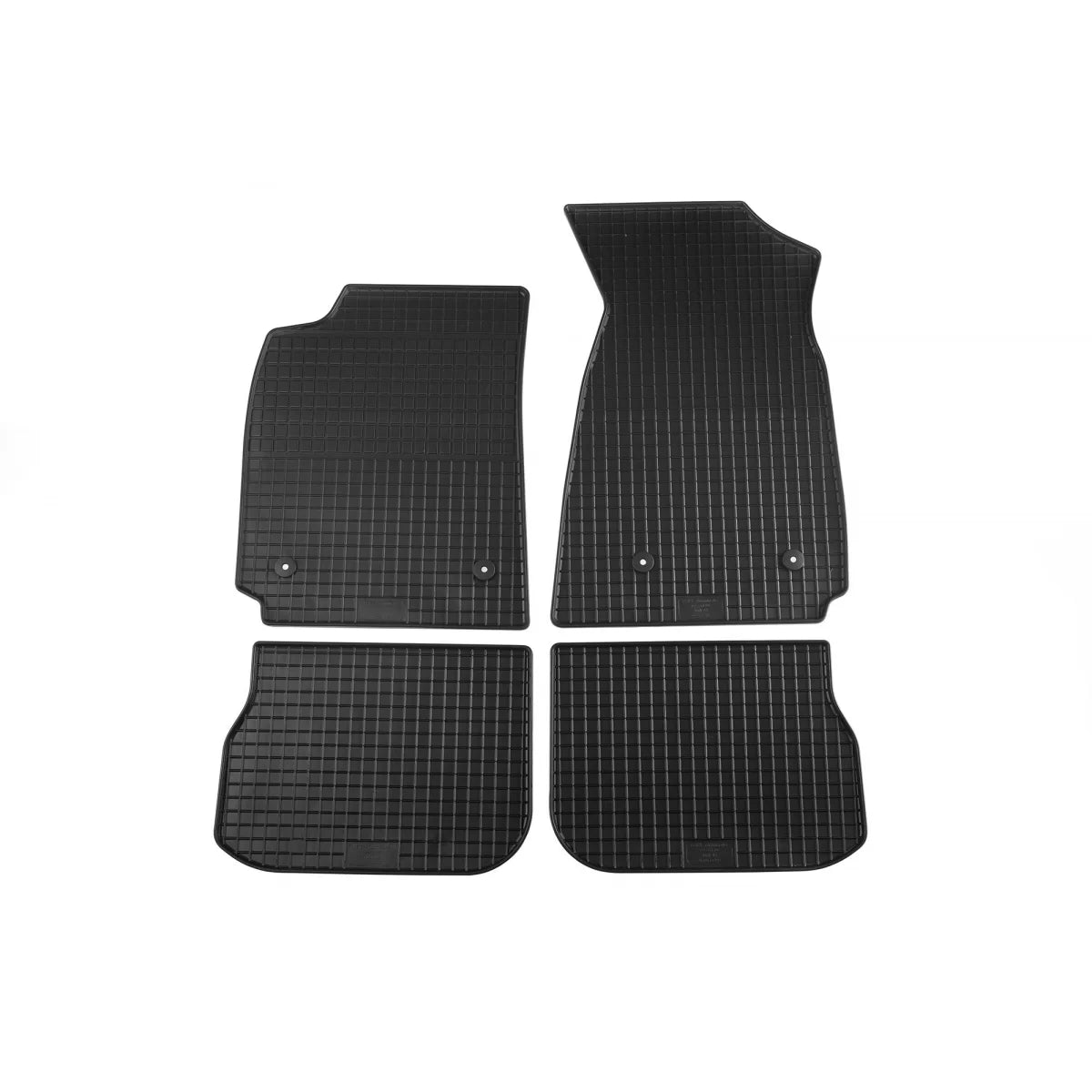 Tappetini in Gomma Specifici Neri per Audi A4 1994-2000, Set 4 Pezzi