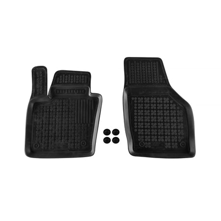 Tappetini in Gomma Specifici 4 Pezzi Neri per Audi Q3 2011-2018