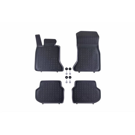 Tappetini in Gomma Specifici Grigi per BMW Serie 5 F10 F11 2010-2013 Set 4 Pezzi