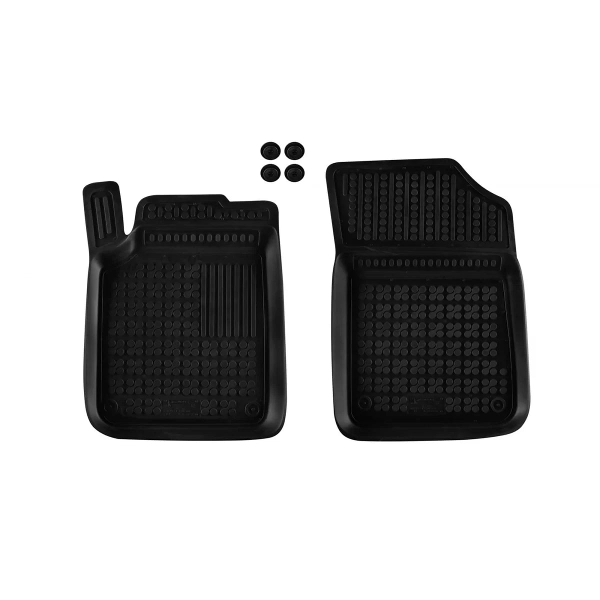 Tappetini in Gomma Specifici Neri per Citroën C3 2009-2016, Set 4 Pezzi