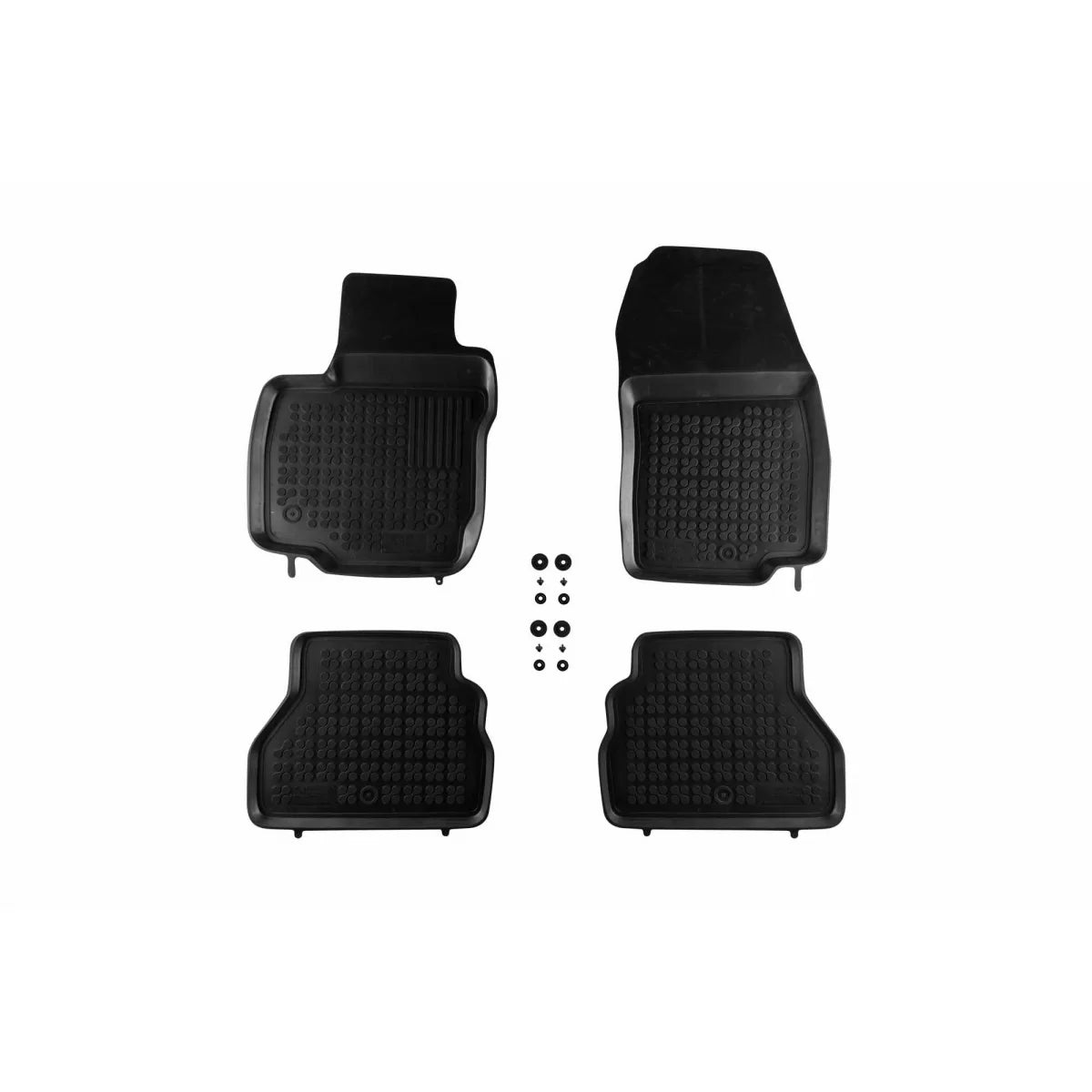 Tappetini in Gomma Specifici Neri per Ford B-Max 2012-2017, Set 4 Pezzi