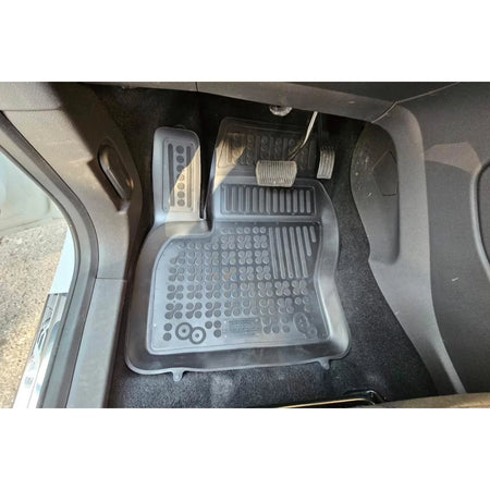 Tappetini in Gomma Specifici Neri per Ford C-Max 2003-2019, Set 4 Pezzi