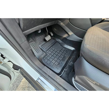 Tappetini in Gomma Specifici Neri per Ford C-Max 2003-2019, Set 4 Pezzi