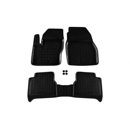 Tappetini in Gomma Specifici per Ford Tourneo Connect 2013-2023, Set 3 Pezzi