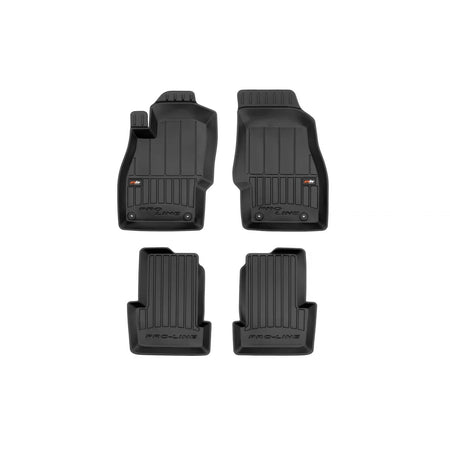 Tappetini Gomma Specifici 3D Proline Nero 4 Pezzi per Opel Corsa 2014-2019