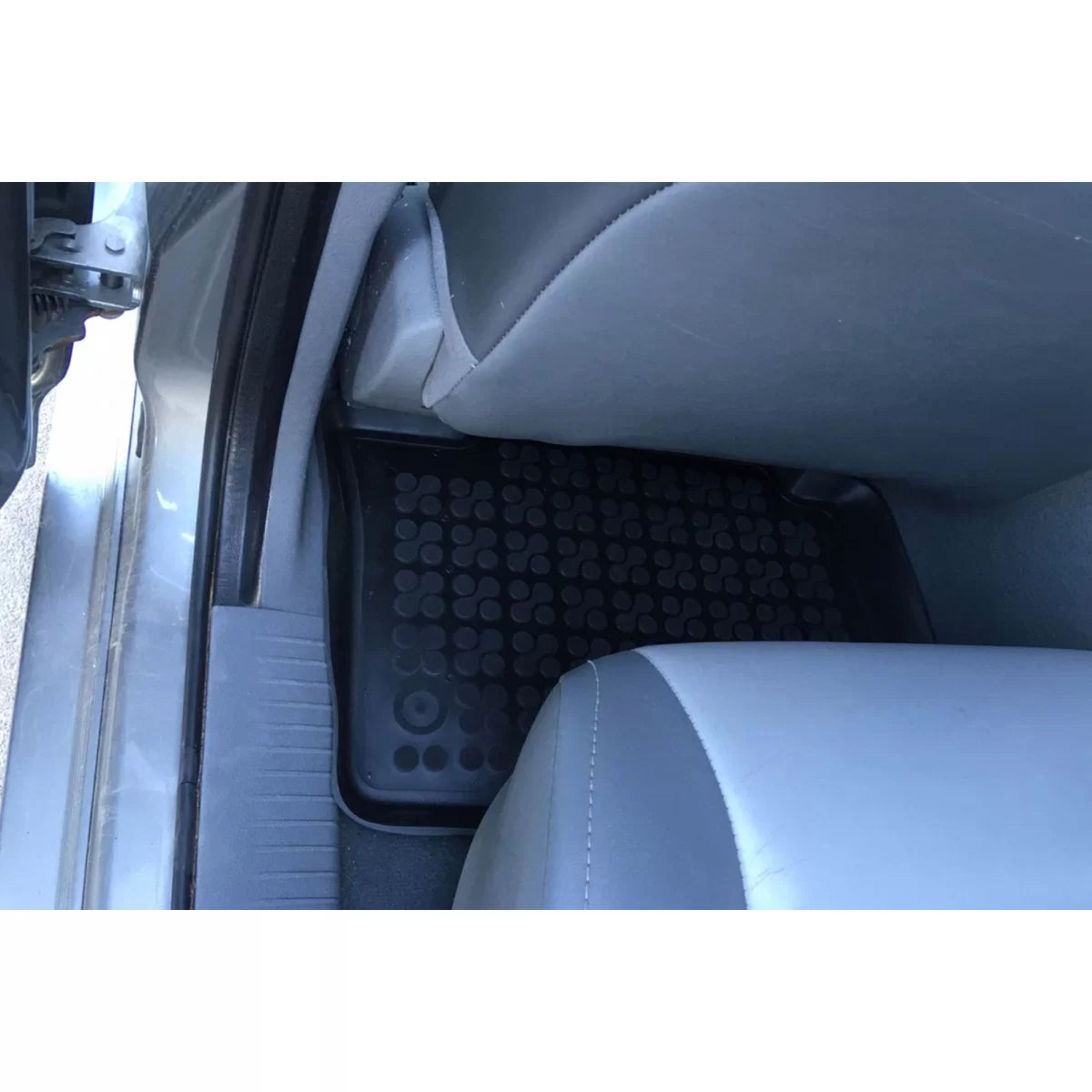 Tappetini in Gomma Specifici Neri per Jeep Grand Cherokee 2005-2010, Set 4 Pezzi