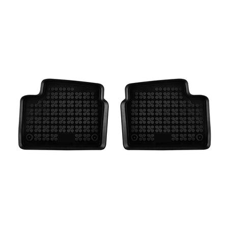Tappetini in Gomma Specifici Neri per Kia Picanto 2011-2017, Set 4 Pezzi