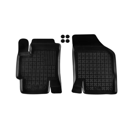 Tappetini in Gomma Specifici Neri 4 Pezzi per Kia Rio 2005-2011