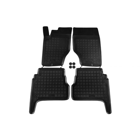 Tappetini in Gomma Specifici Neri 4 Pezzi per Kia Sorento 2002-2009