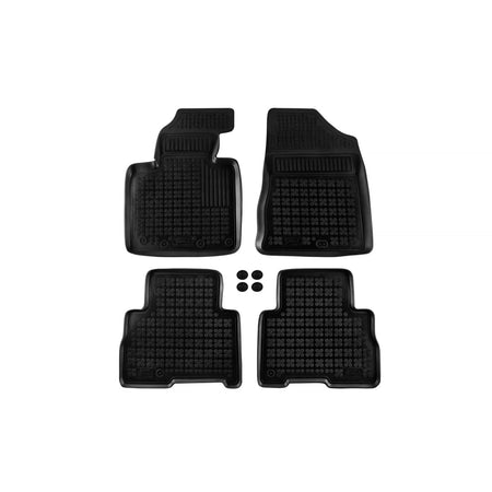 Tappetini in Gomma Specifici Neri 4 Pezzi per Kia Sorento 2012-2015