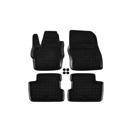 Tappetini in Gomma Specifici Neri 4 Pezzi per Mazda 3 (2009-2013)