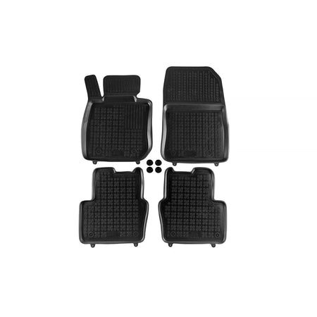 Tappetini in Gomma Specifici Neri per Mazda CX-3 dal 2015, Set 4 Pezzi