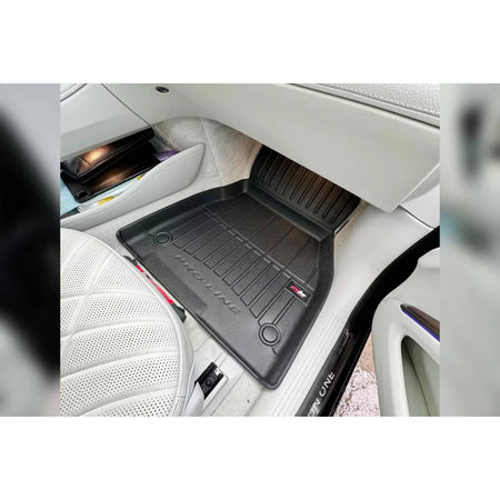 Tappetini Gomma Specifici 3 Pezzi Neri per Mercedes Eqs V297 dal 2021