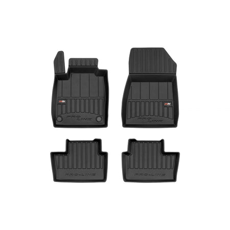 Tappetini Gomma Specifici Set 4 Pezzi Neri per Nissan Juke dal 2019