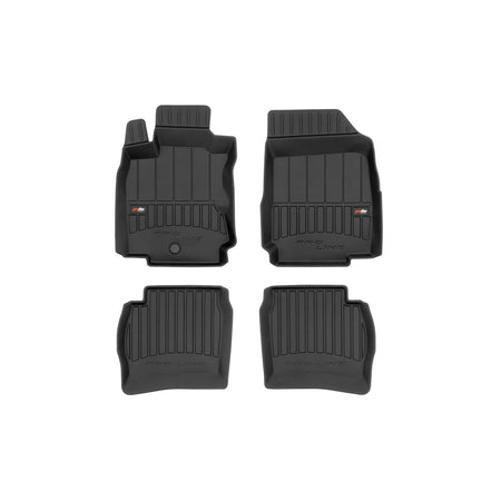 Tappetini Gomma Specifici 4 Pezzi Neri per Nissan Note 2006-2012