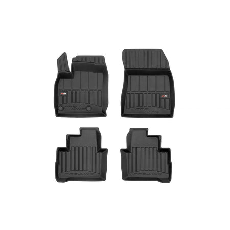 Tappetini Gomma Specifici 4 Pezzi Neri per Nissan Qashqai dal 2021