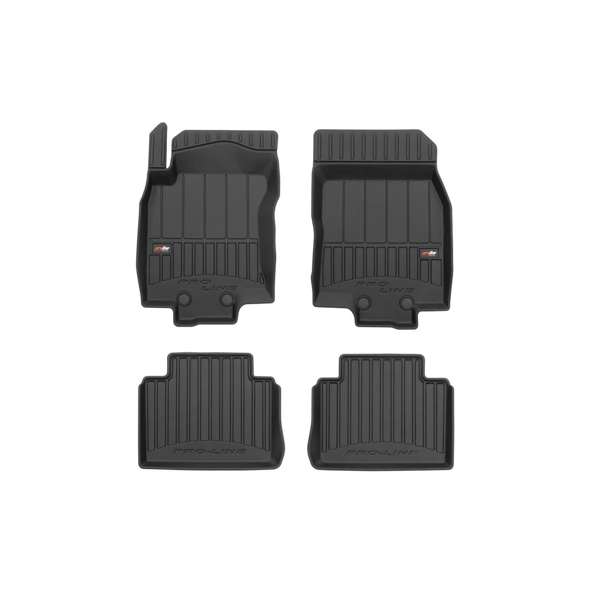 Tappetini Gomma Specifici 4 Pezzi Neri per Nissan X-trail 2017-2021