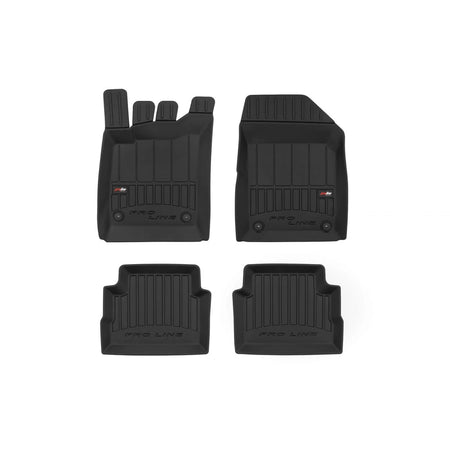 Tappetini Gomma Specifici 4 Pezzi Neri per Opel Vectra C Berlina 2002-2008