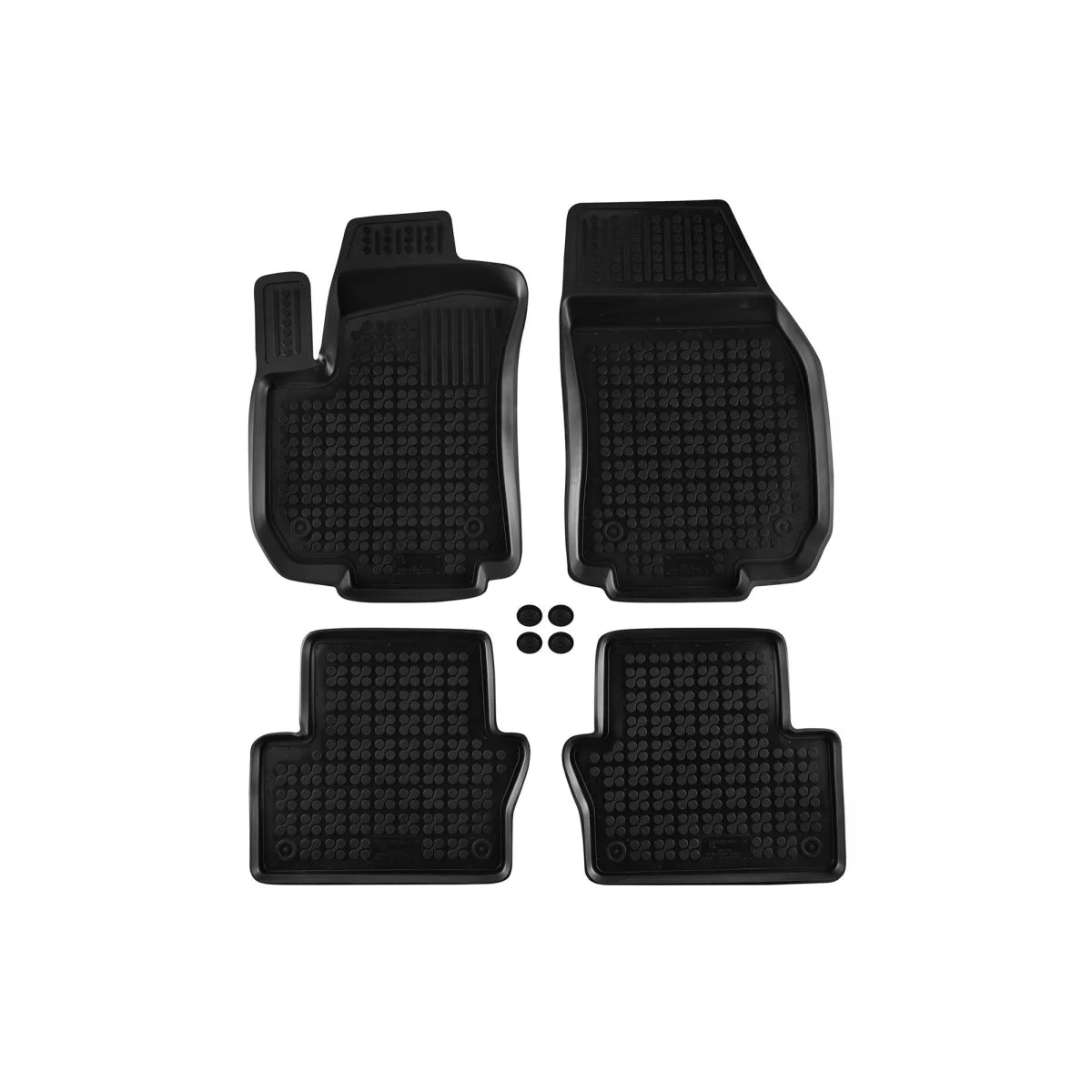 Tappetini in Gomma Specifici Neri 4 Pezzi per Opel Zafira B 2005-2014