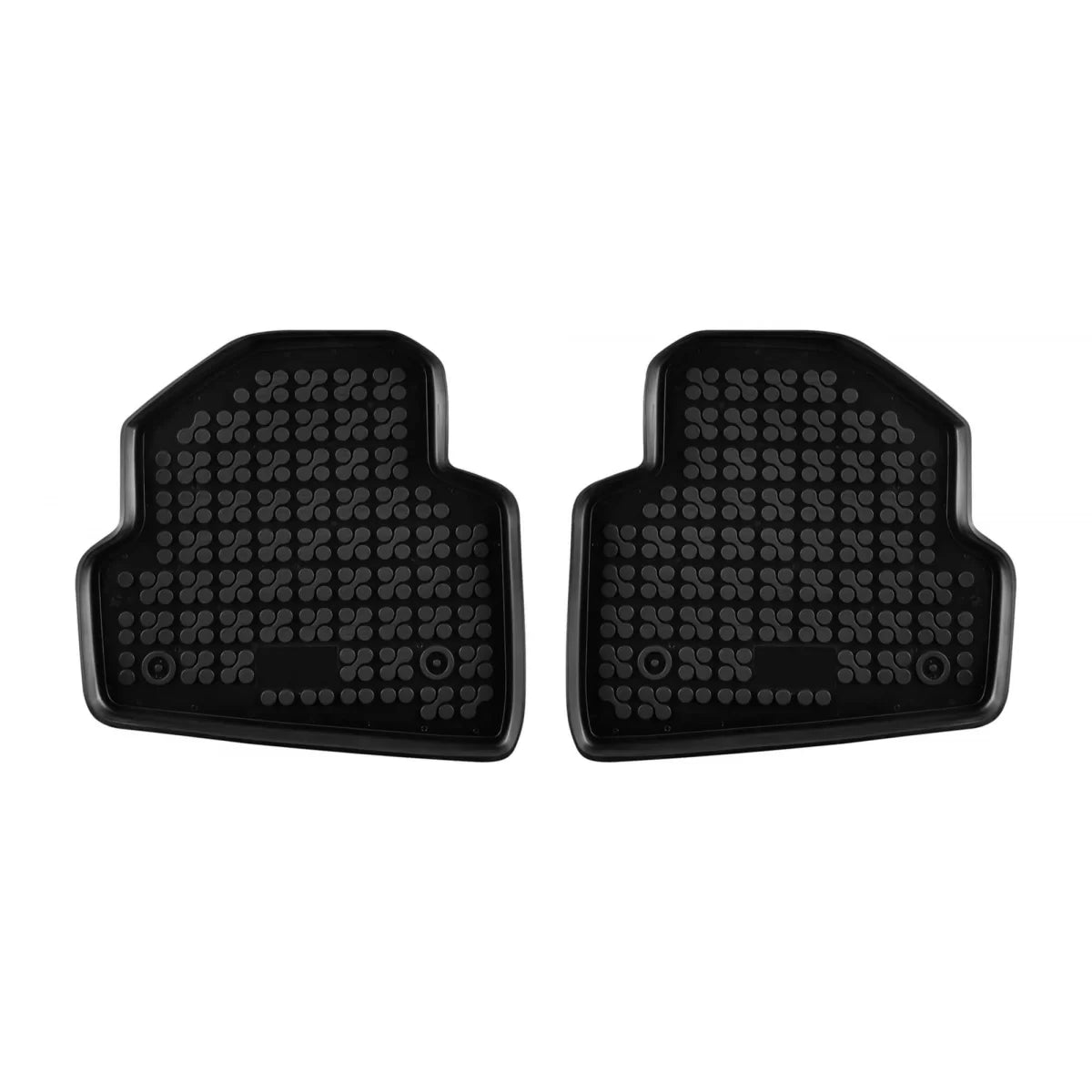 Tappetini in Gomma Specifici 4 Pezzi Neri per Skoda Fabia 2007-2014