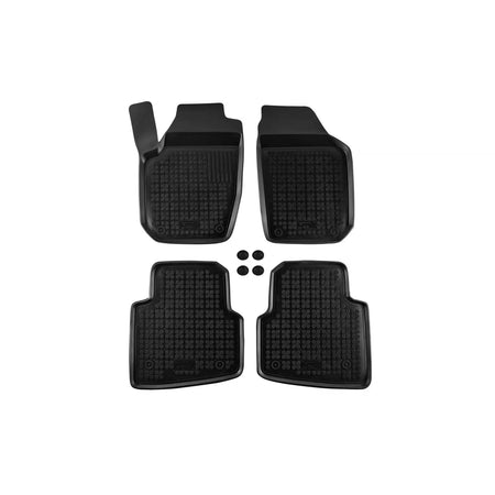 Tappetini in Gomma Specifici Neri per Skoda Roomster 2006-2015, Set 4 Pezzi