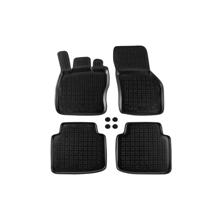 Tappetini in Gomma Specifici Neri 4 Pezzi per Skoda Superb dal 2015