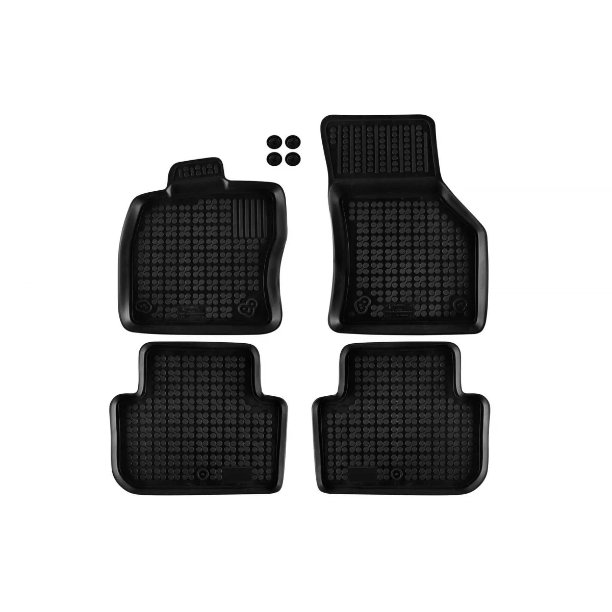Tappetini in Gomma Specifici per Volkswagen Golf Sportsvan 2014-2018, 4 Pezzi
