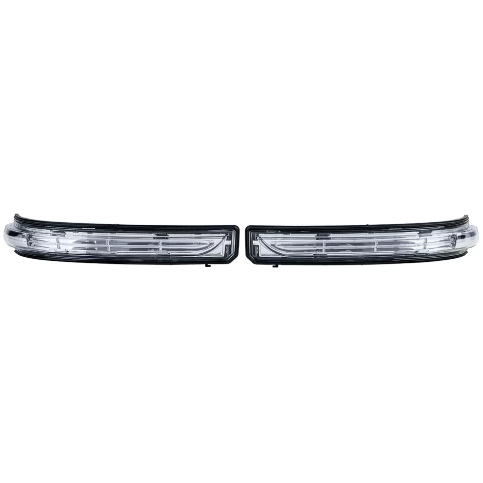Calotte Specchietti con Indicatori Bianchi Dx e Sx per Mercedes Classe A W169