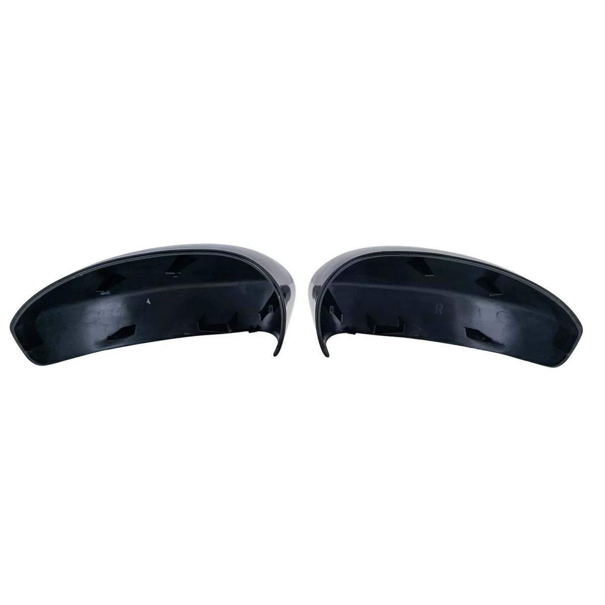 Calotte Specchietti Nero Lucido per Fiat 500 dal 2007 al 2020