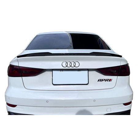 Spoiler Posteriore Non Verniciato per Audi A3 8V Berlina 2013-2019
