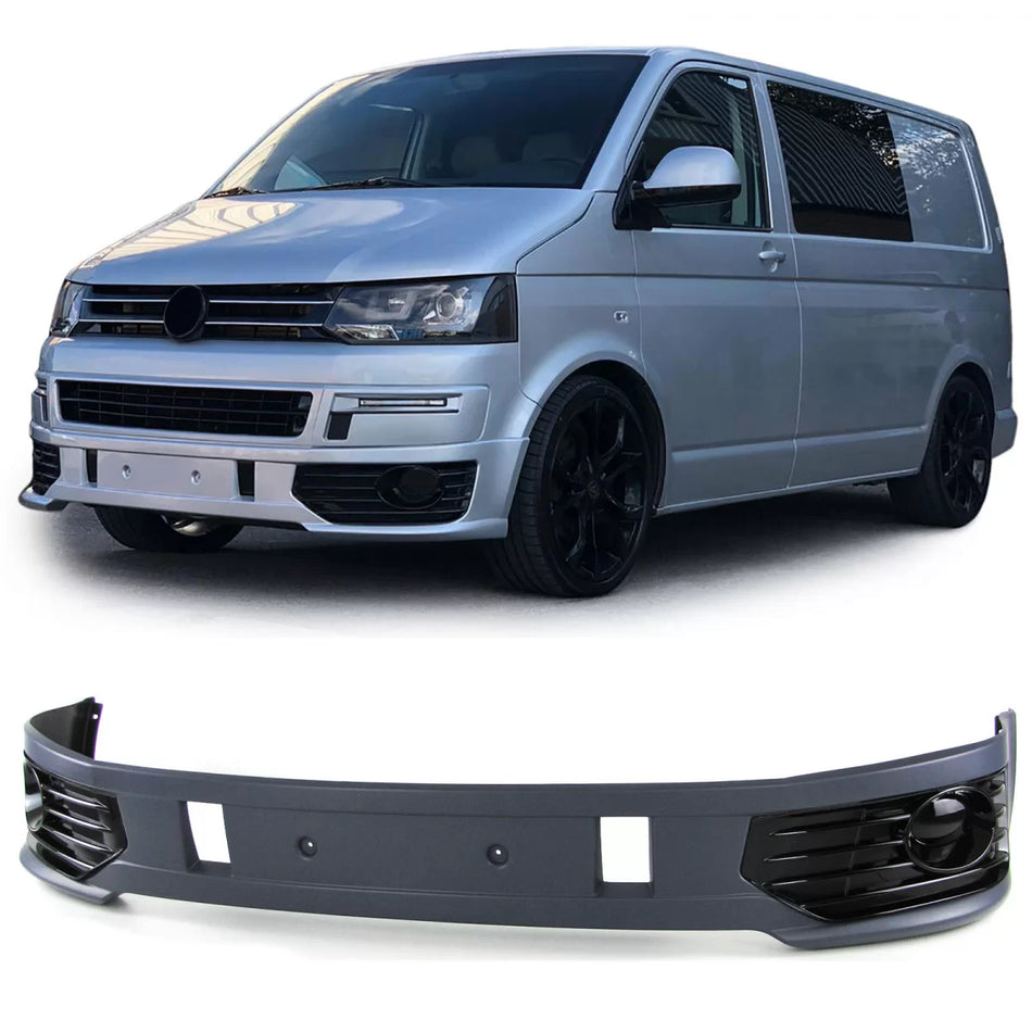Fendinebbia con Griglia Lucida Anteriore per VW T5.2 09-15
