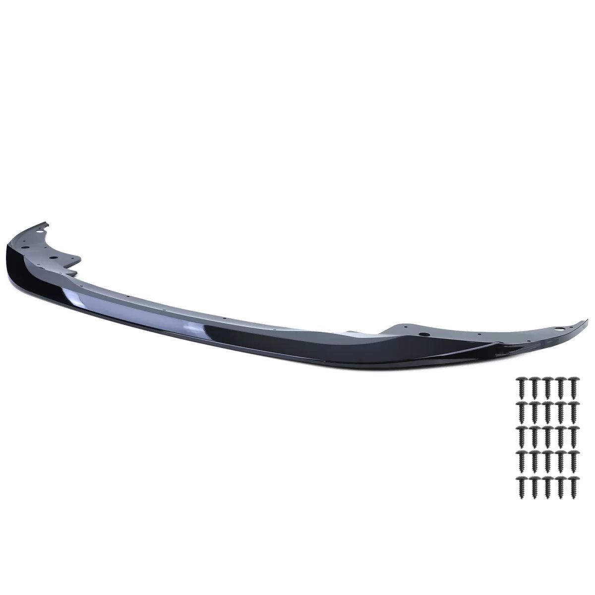 Spoiler Anteriore Gloss Nero per BMW Serie 4 G22 G23 G26 dal 20