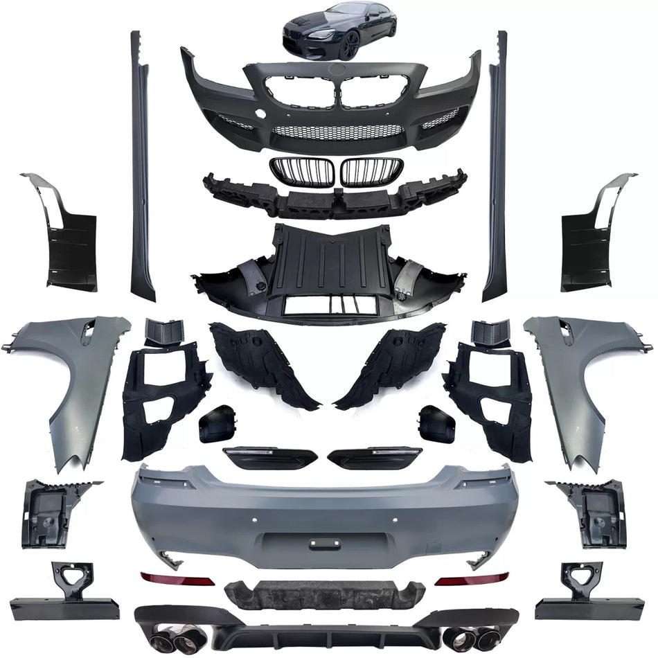 Minigonne Laterali Sport per BMW Serie 6 Gran Coupe F06