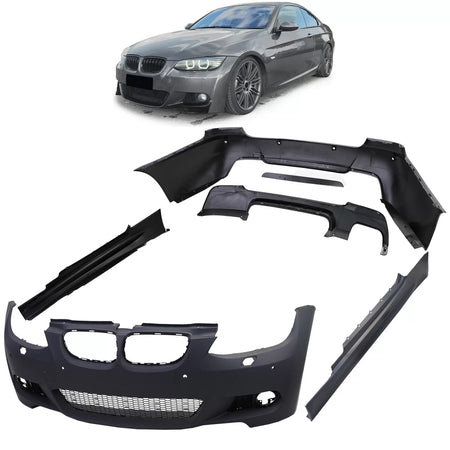 Minigonne Laterali Sport per BMW Serie 3 E92 E93 06-10 Pre-facelift