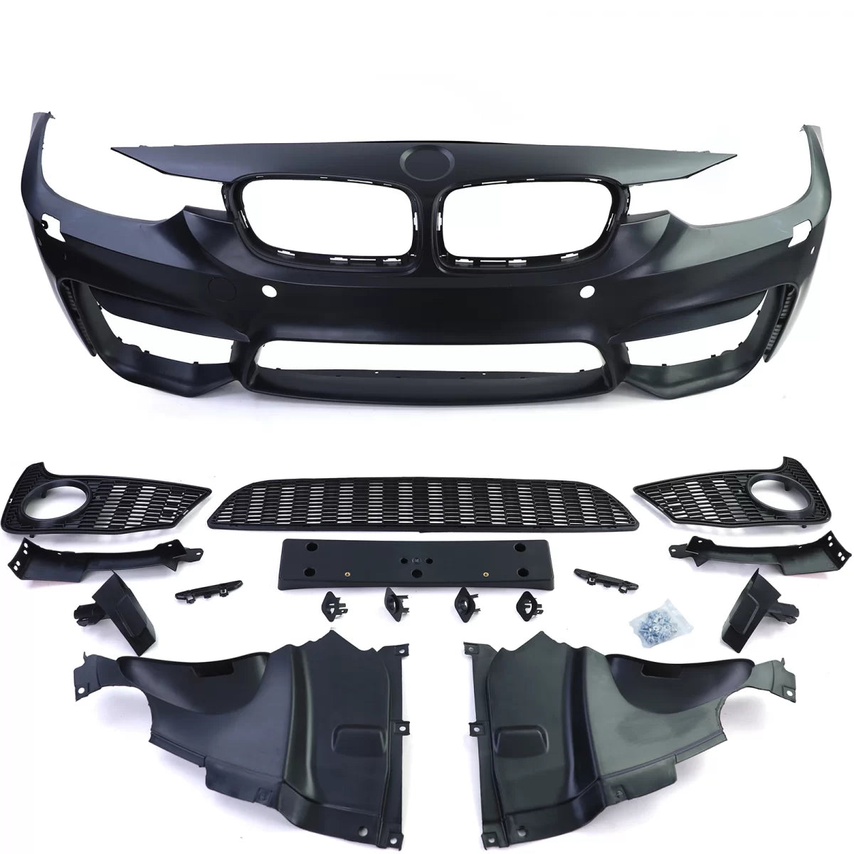 Griglia Paraurti Sport Versione Anteriore per BMW Serie 3 F30 F31 F80 2011-2019