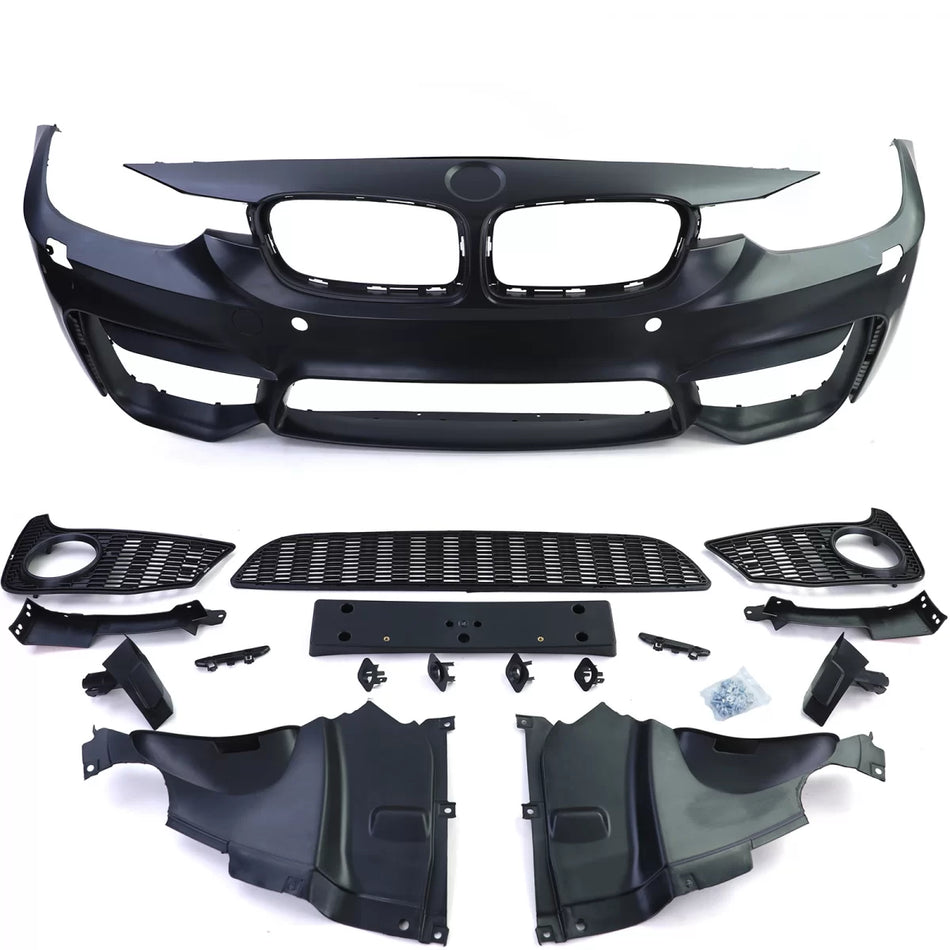 Griglia Paraurti Sport Versione Anteriore per BMW Serie 3 F30 F31 F80 2011-2019