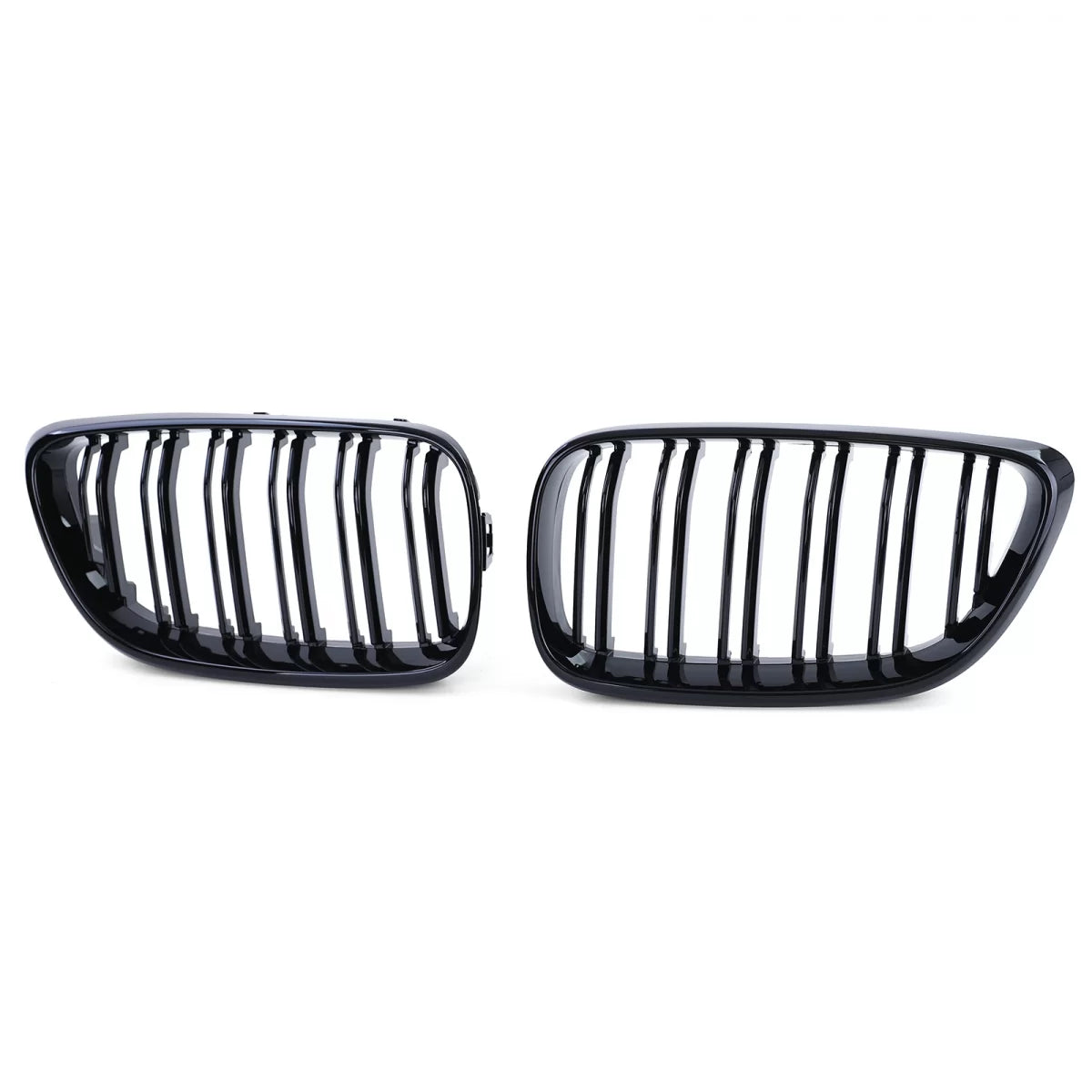 Griglia Anteriore Sportiva Doppia Lamella Lucida per BMW Serie 2 F22 F23 14-21