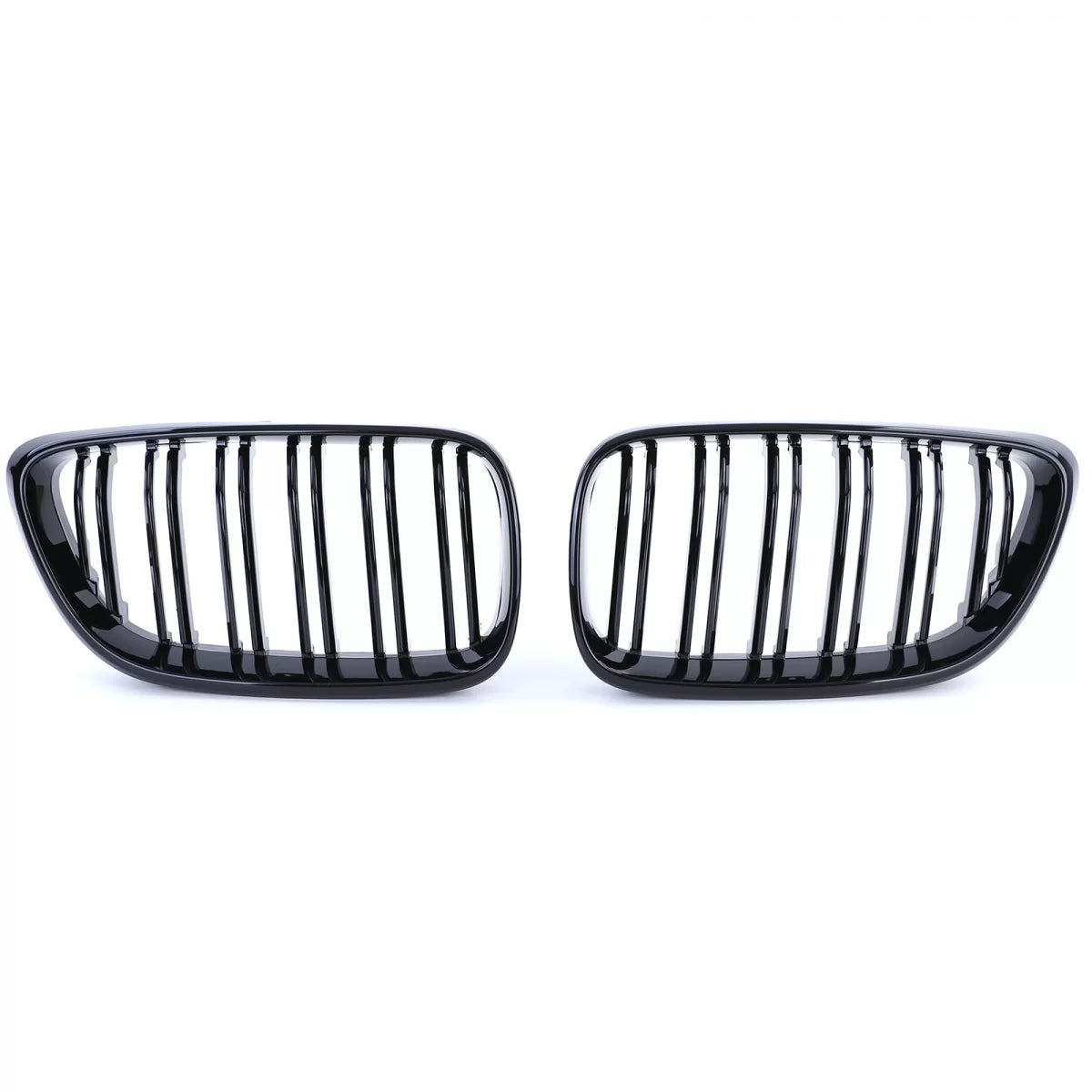 Griglia Anteriore Sportiva Doppia Lamella Lucida per BMW Serie 2 F22 F23 14-21