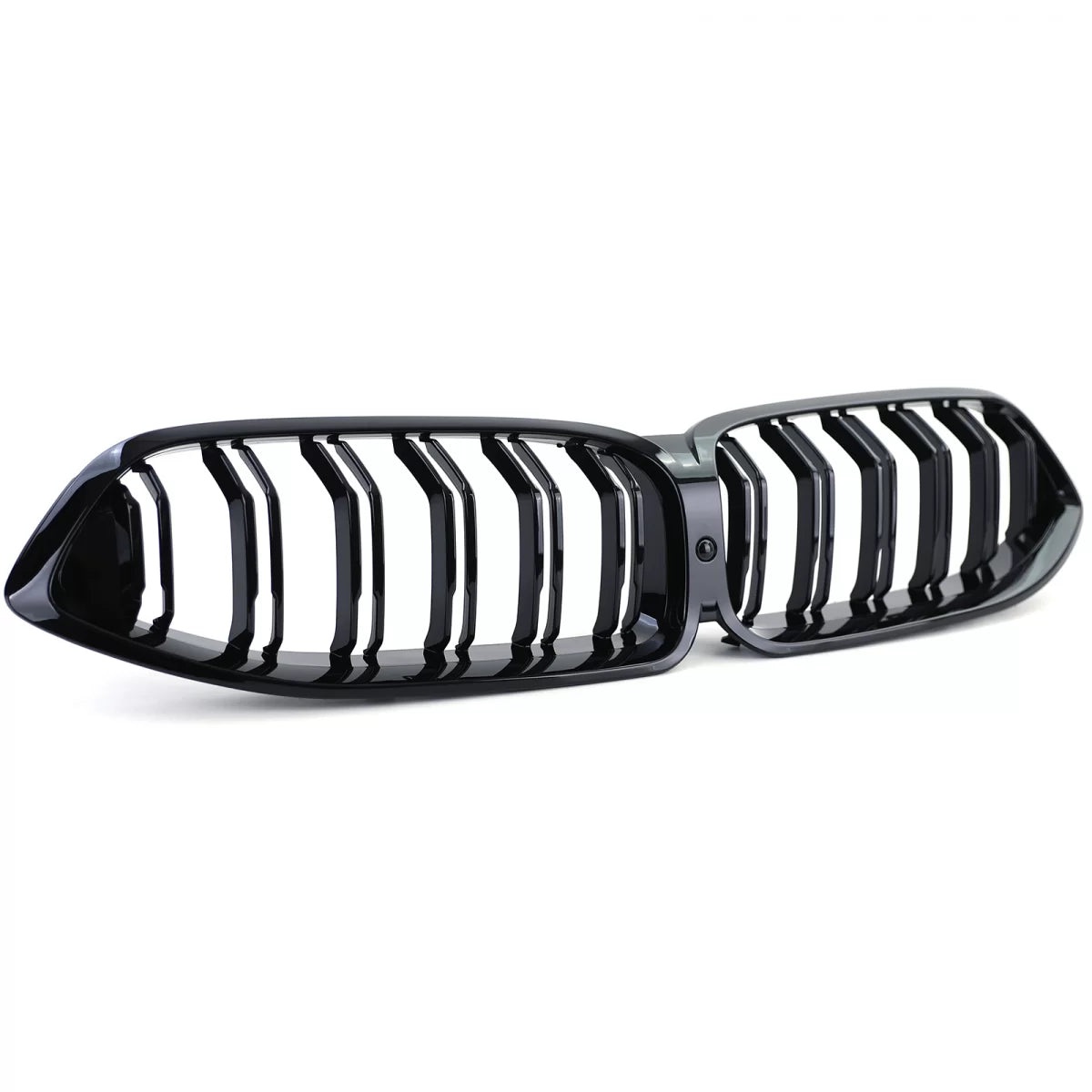 Griglia Sportiva Doppia Lamella Lucida per BMW Serie 8 G14 G15 G16