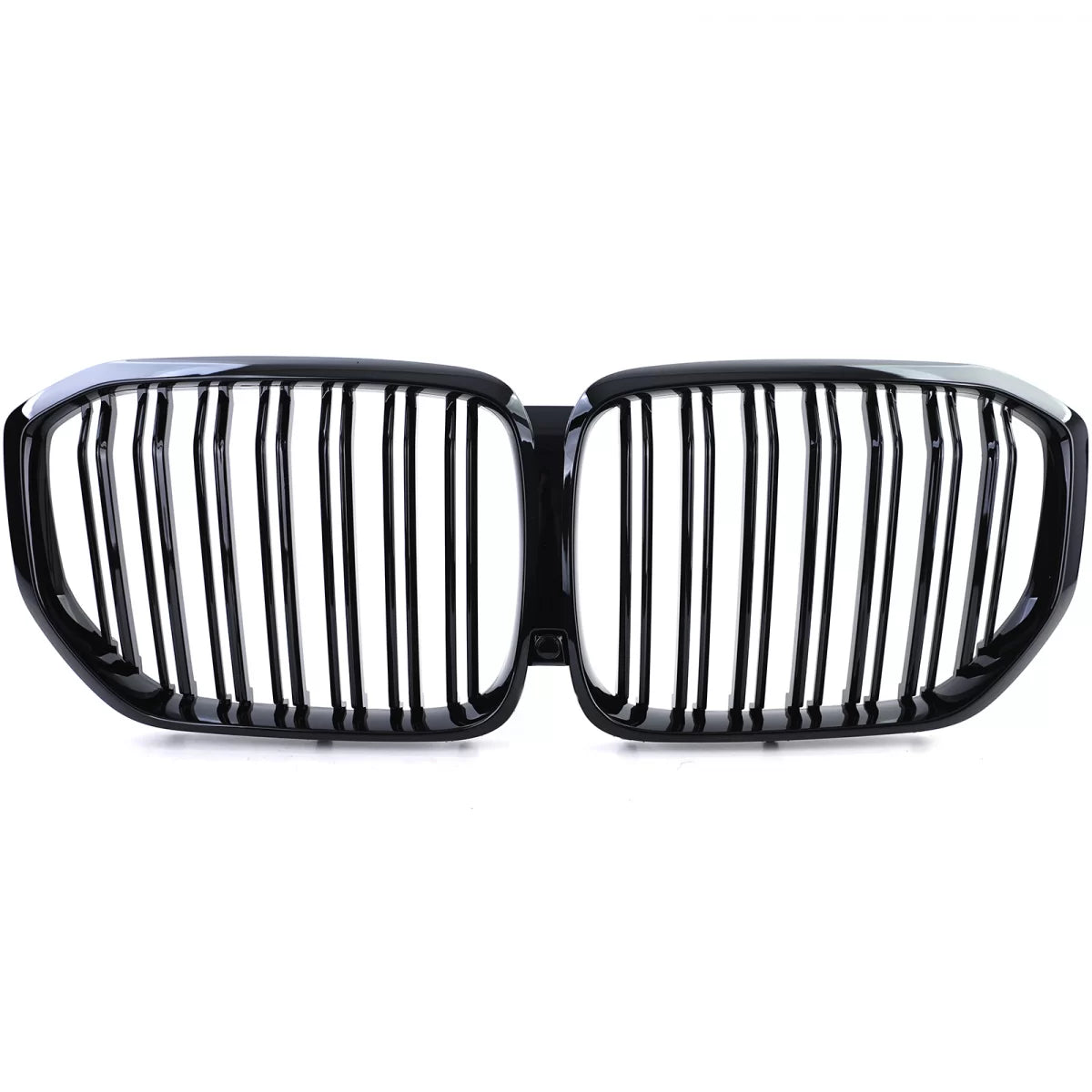 Griglia Sportiva Doppia Lamella Lucida per BMW X5 G05 dal 18