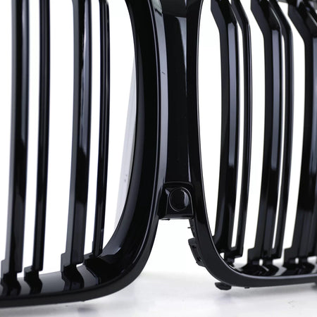 Griglia Sportiva Doppia Lamella Lucida per BMW X5 G05 dal 18