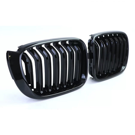 Griglia Doppia Sportiva Lucida Anteriore per BMW X3 F25 X4 F26