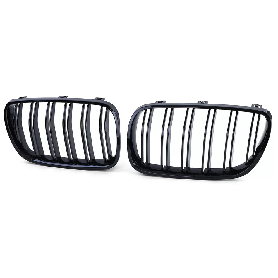 Griglia Sportiva Doppia Alette Lucida per BMW X3 E83 06-11