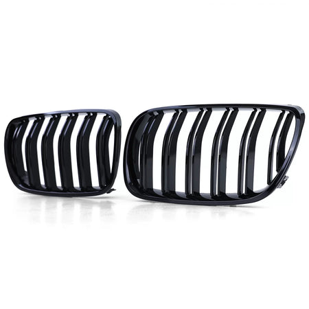 Griglia Sportiva Doppia Alette Lucida per BMW X3 E83 06-11