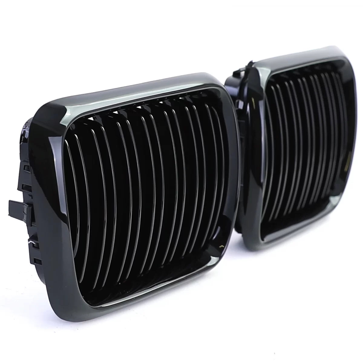 Griglia Sportiva Doppia Lamella Lucida per BMW Serie 3 E36 96-99