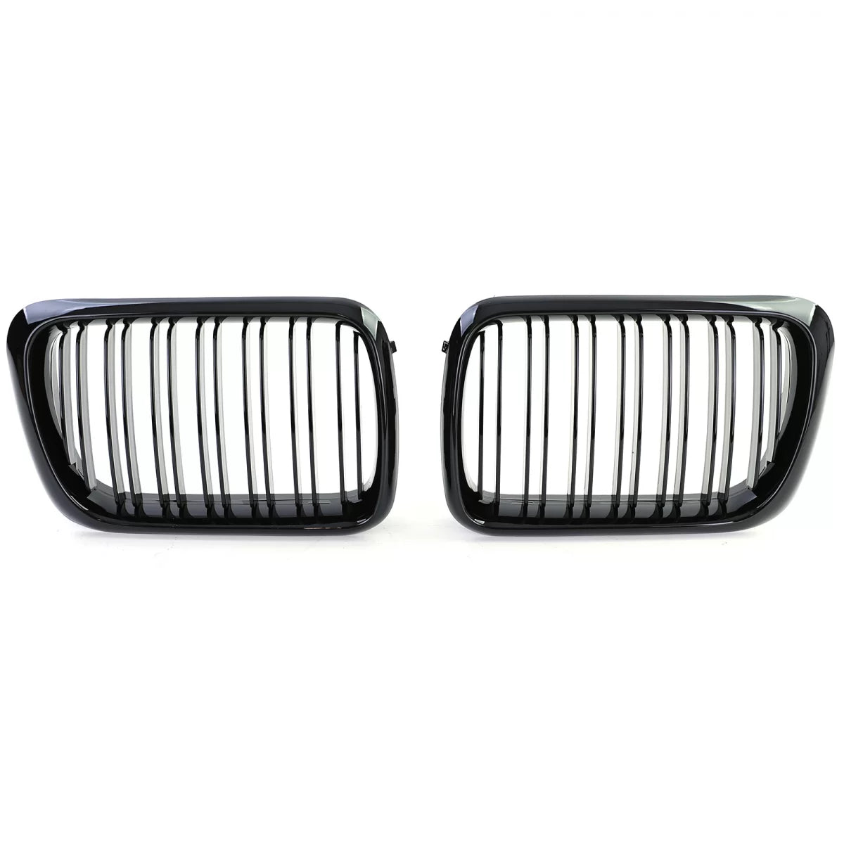 Griglia Sportiva Doppia Lamella Lucida per BMW Serie 3 E36 96-99